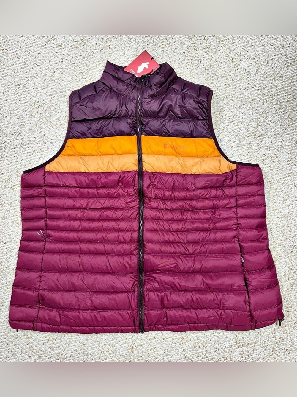 Cotopaxi Fuego Down Vest Women's XL BlackBerry and Jam